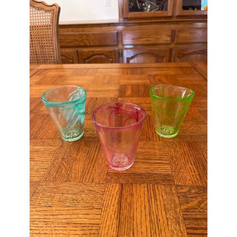 3 Kosta Boda MINE tumblers